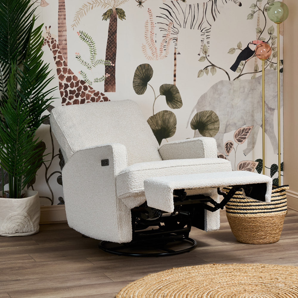 Obaby Madison Electric Recliner Chair - Bouclé Style 22OB3714