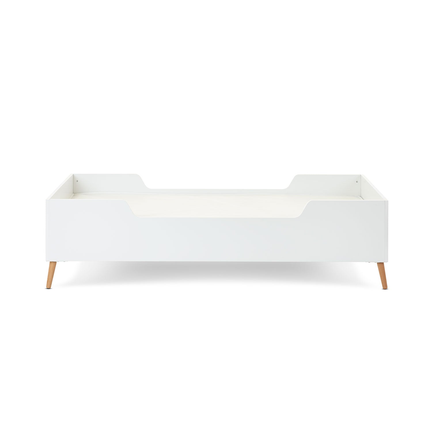 Obaby Maya Single Bed - White with Natural 16OB2716