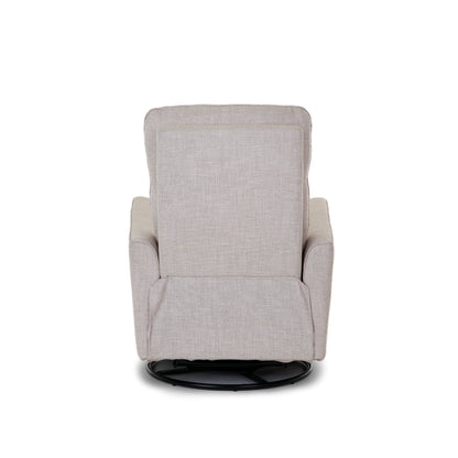 Obaby Savannah Swivel Glider Recliner Chair - Oatmeal 22OB2803