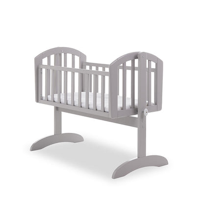 Obaby Sophie Crib + Foam Mattress - Warm Grey 22OB0112MA