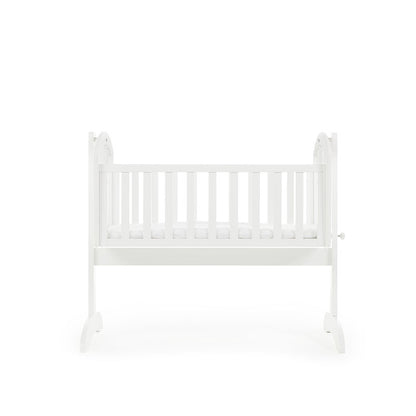 Obaby Sophie Crib + Foam Mattress - White 22OB0102MA