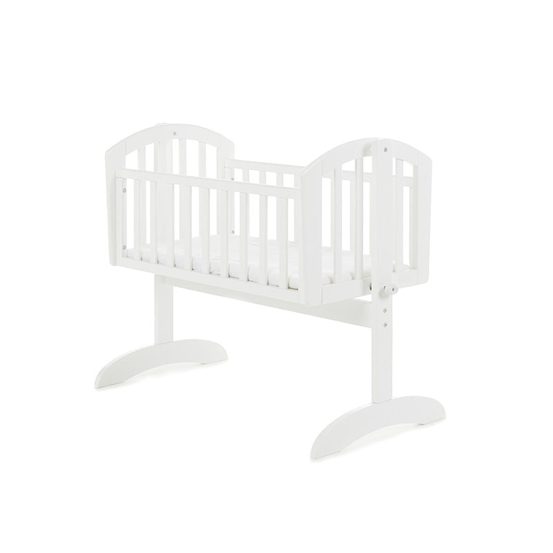 Obaby Sophie Crib + Foam Mattress - White 22OB0102MA