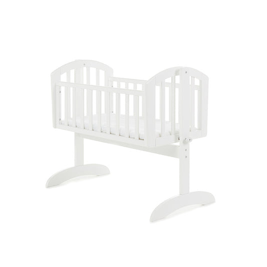 Obaby Sophie Crib + Foam Mattress - White 22OB0102MA