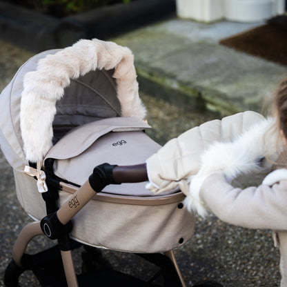Roma - egg® Dolls Pram Fur Accessory Pack - Feather