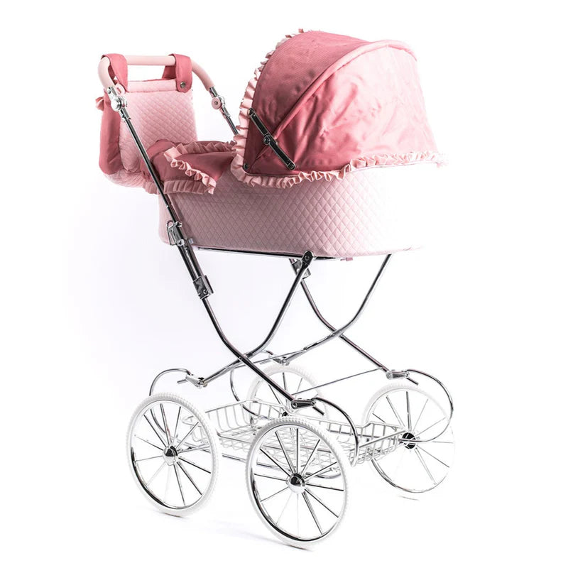 Roma Annie Dolls Pram - Pink 
