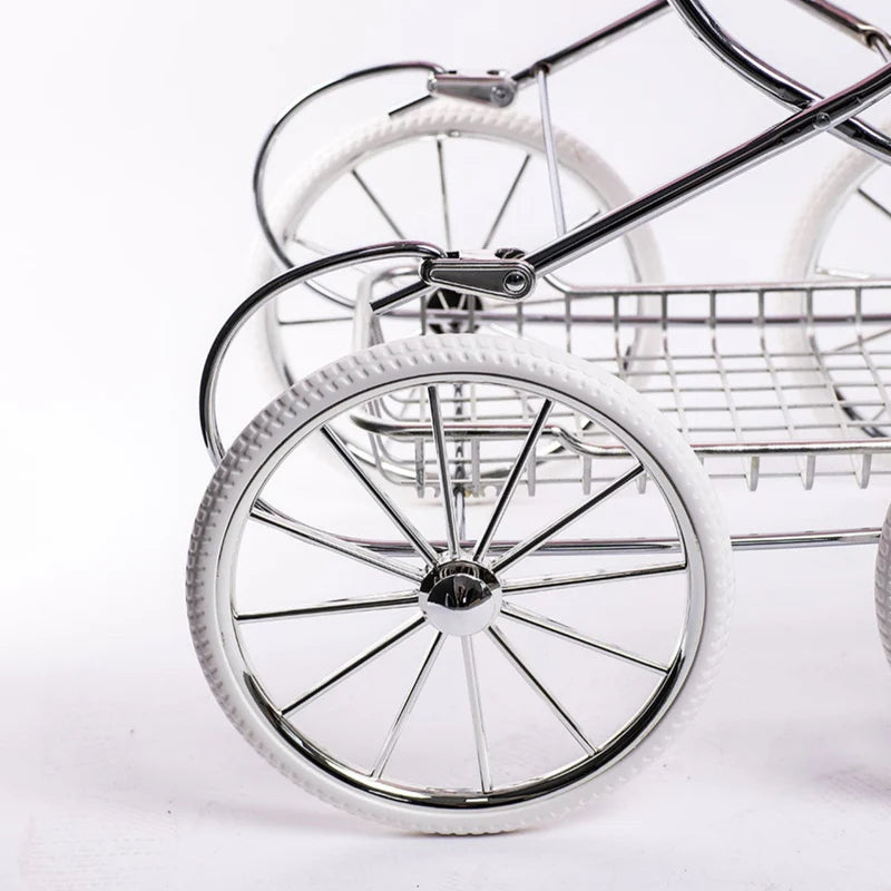 Roma Annie Dolls Pram - Pink RAS-DP-P