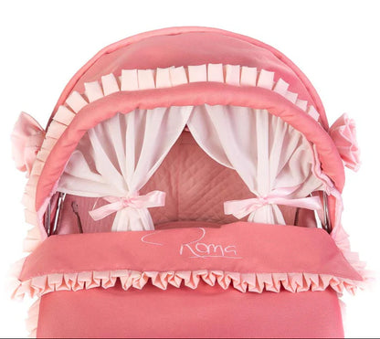 Roma Annie Dolls Pram - Pink RAS-DP-P