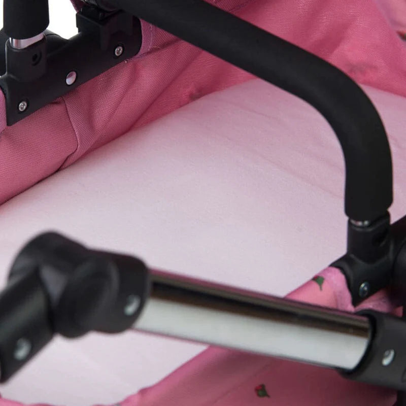 Roma Dolls Pram Fitted Sheet - White