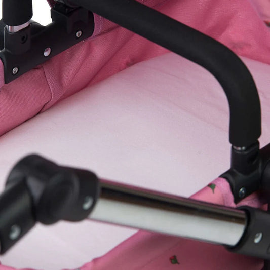 Roma Dolls Pram Fitted Sheet - White
