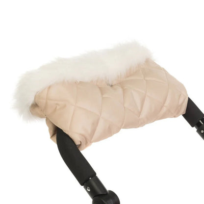 Roma Dolls Pram Fur Hand muff - Feather RDP-HM-R