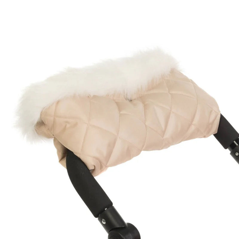 Roma Dolls Pram Handmuff - Cream RDP-HM-C