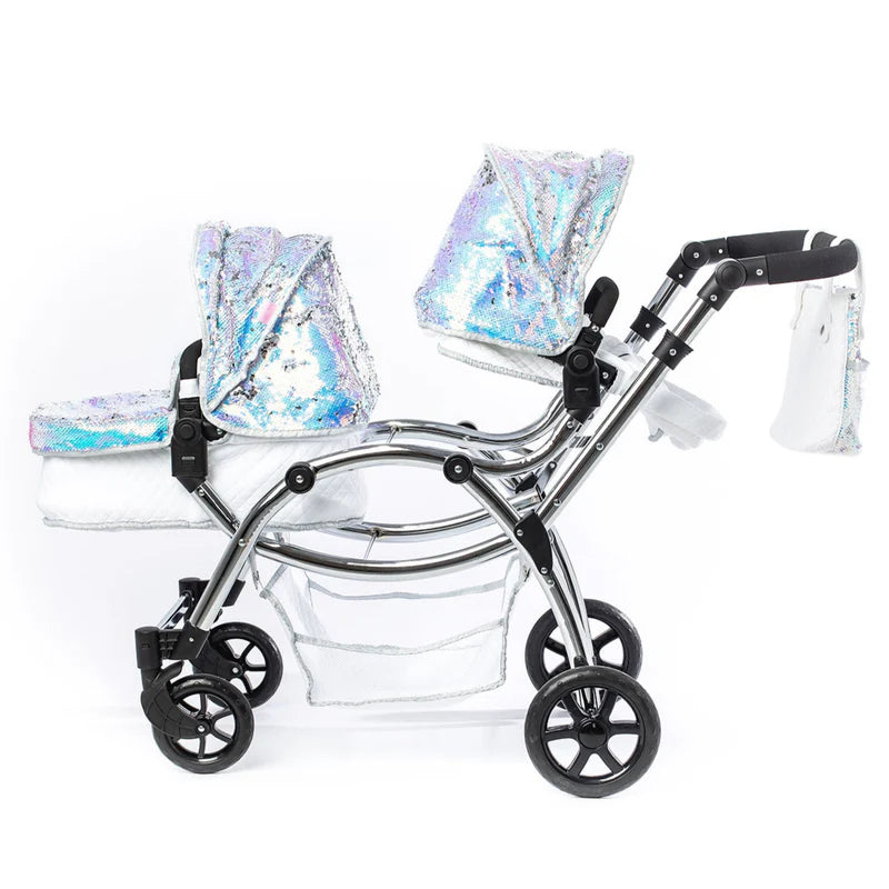 Roma Polly Twin Dolls Pram 
