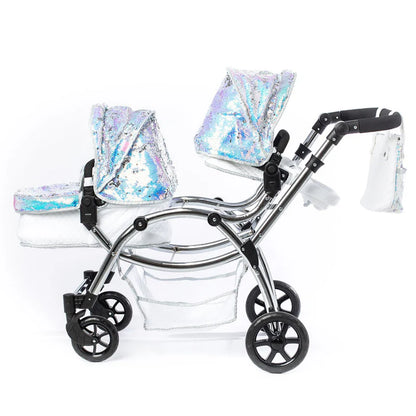 Roma Polly Twin Dolls Pram 