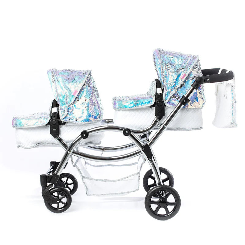 Roma Polly Twin Dolls Pram 