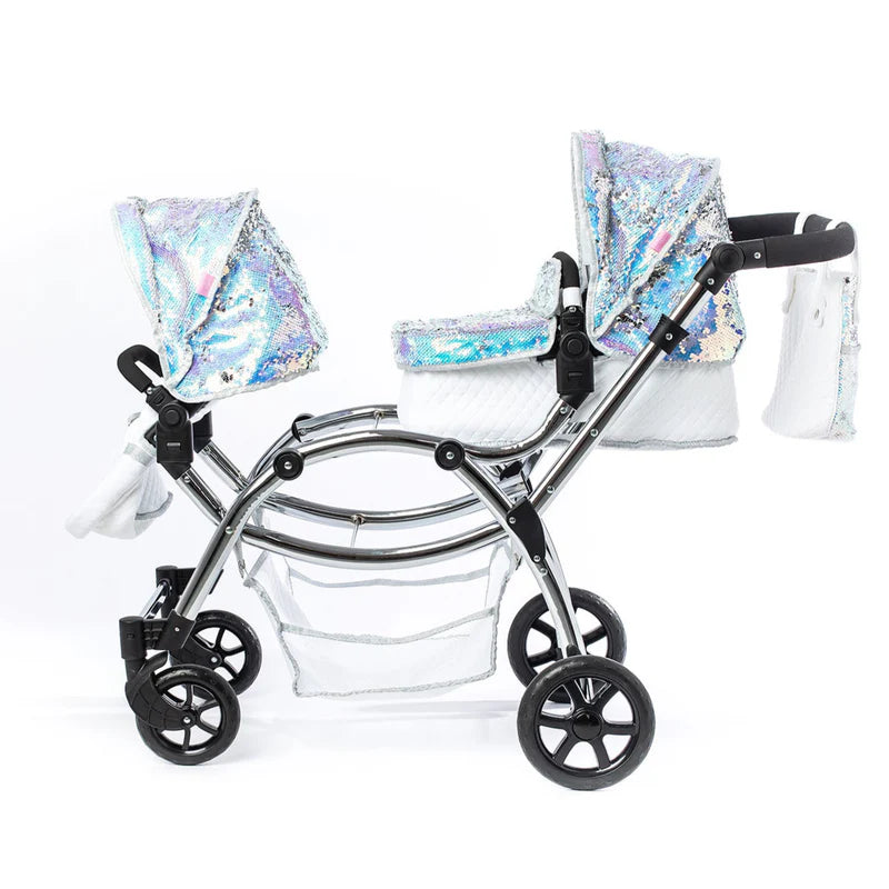 Roma Polly Twin Dolls Pram 