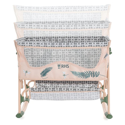 Roma RHS Bedside Crib - Fern 