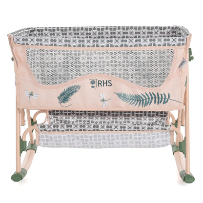 Roma RHS Bedside Crib - Fern 
