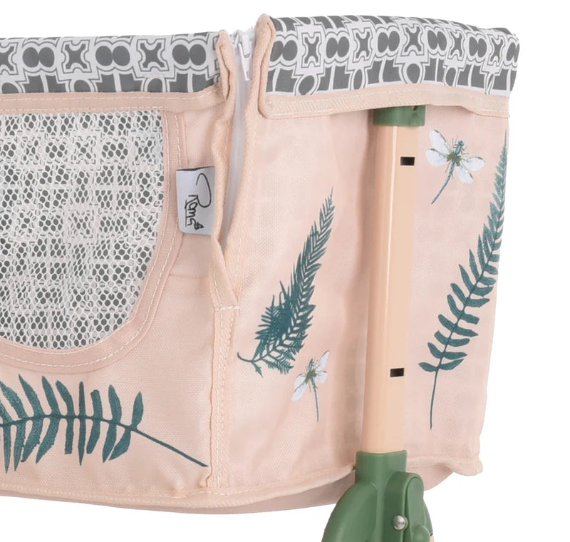 Roma RHS Bedside Crib - Fern RD-RHS-BSC-FR