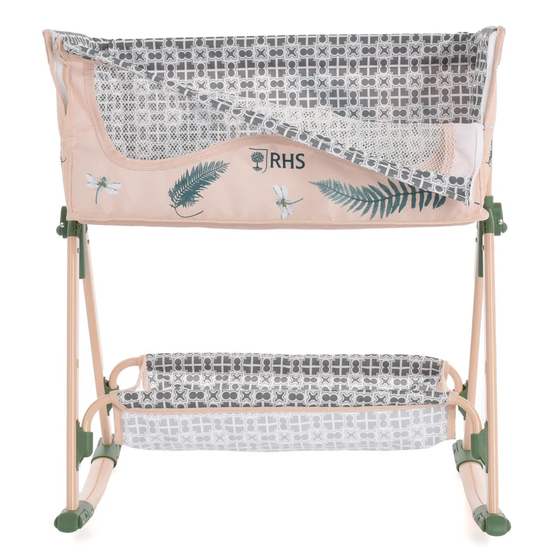 Roma RHS Bedside Crib - Fern RD-RHS-BSC-FR