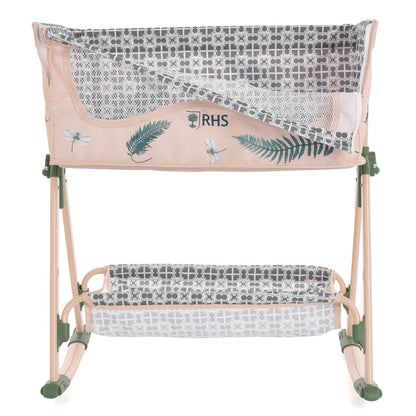 Roma RHS Bedside Crib - Fern RD-RHS-BSC-FR