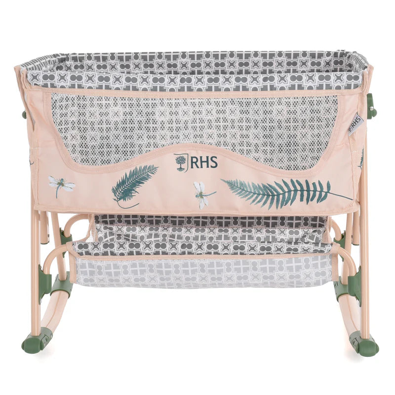 Roma RHS Bedside Crib - Fern RD-RHS-BSC-FR