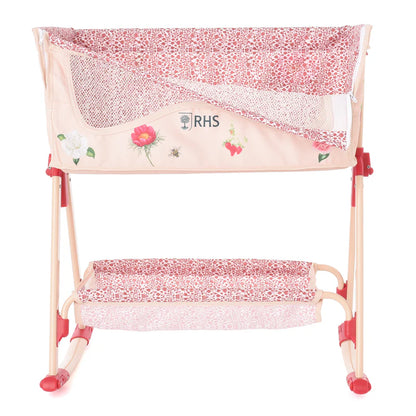 Roma RHS Bedside Crib - Flora RD-RHS-BSC-FL