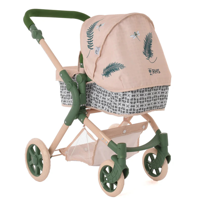 Roma RHS Single Dolls Pram - Fern RSDP-RHS-FR