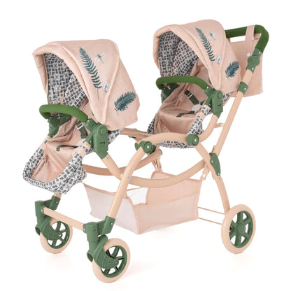 Roma RHS Twin Dolls Pram - Fern RTDP-RHS-FR