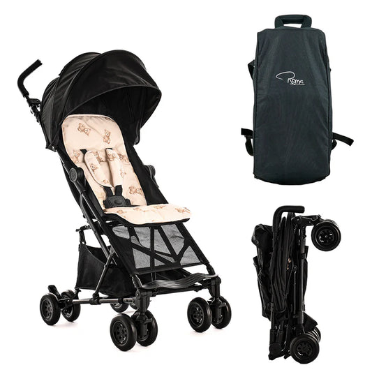 Roma Rizzo 2 and Travel Bag - Teddy Cream R-R2-TCRM