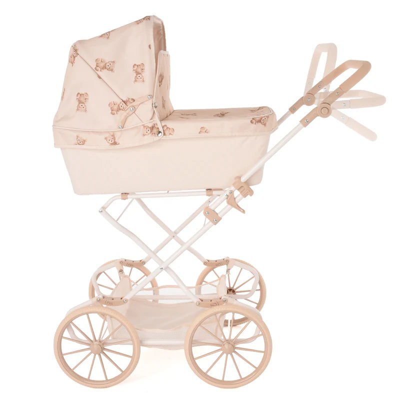 Roma Teddy Reborn Dolls Pram 