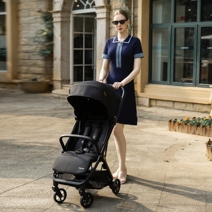 Babymore Compact Yara Stroller - Black