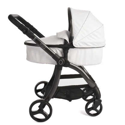 egg® Dolls Pram by Roma Prams - Houndstooth Silver 