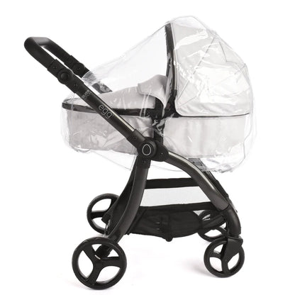 egg® Dolls Pram by Roma Prams - Houndstooth Silver 