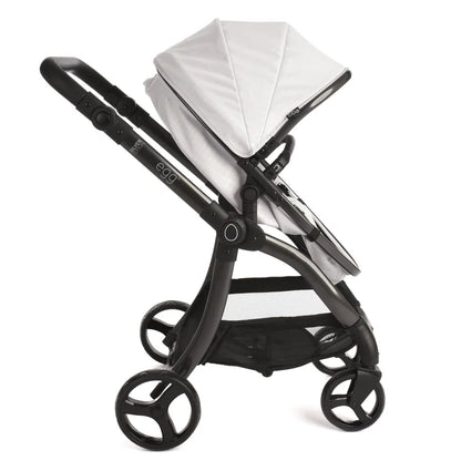 egg® Dolls Pram by Roma Prams - Houndstooth Silver R-EDP-HTS
